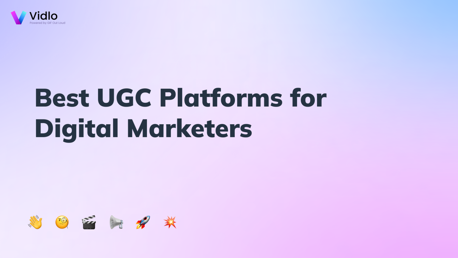 Best UGC Video Platforms for Digital Marketers in 2026 (Compared)