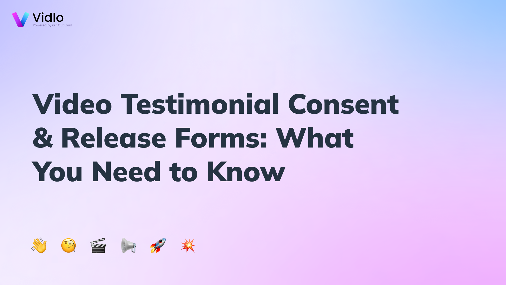 Video Testimonial Consent & Release Forms: What You Need to Know