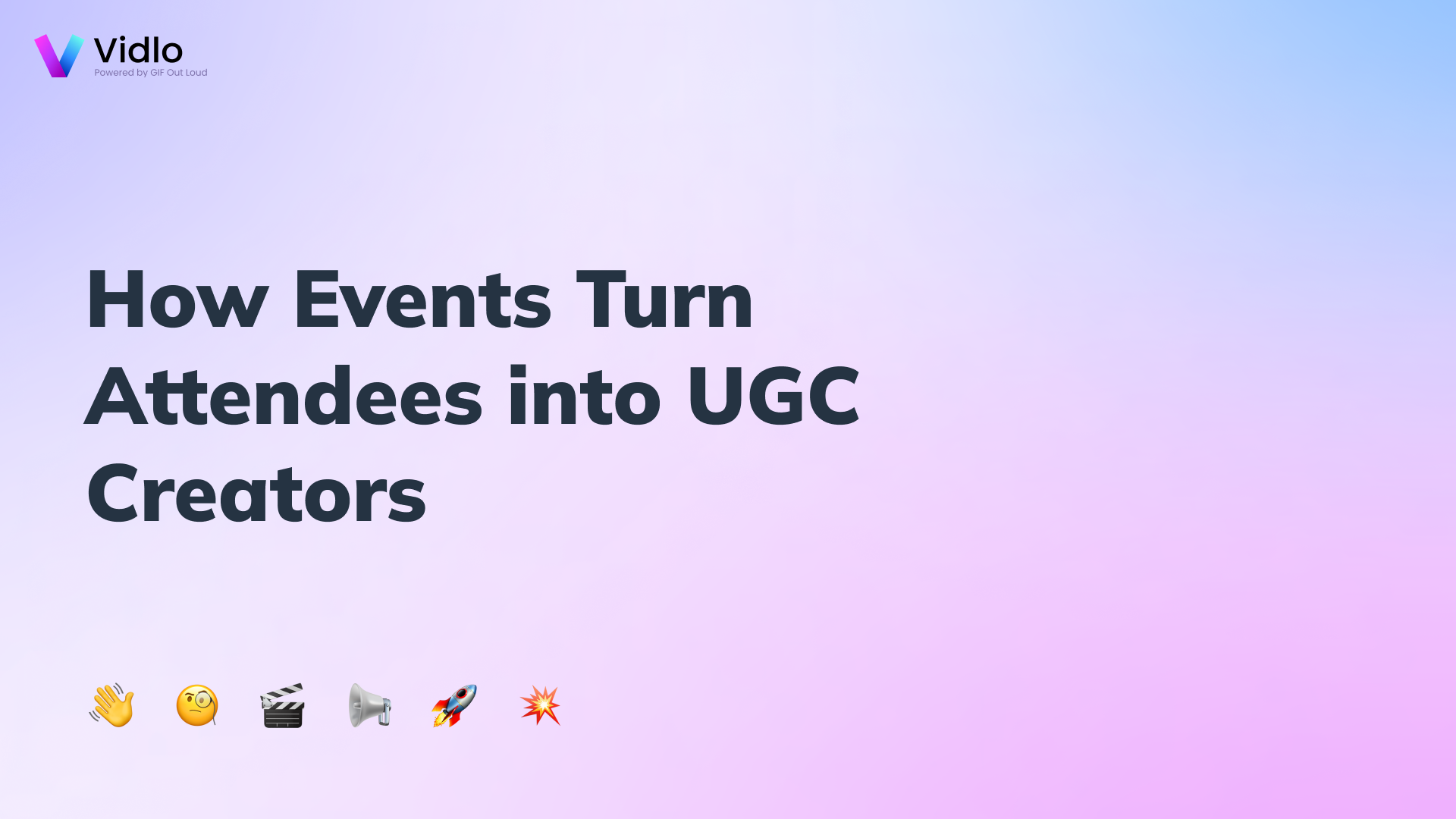 How Events Turn Attendees into UGC Creators